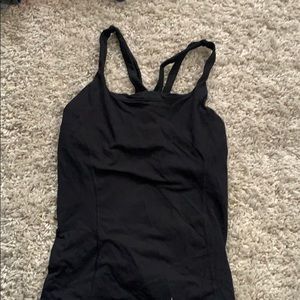 Lululemon black tank top
